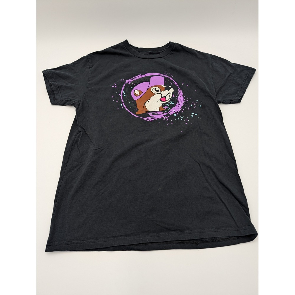 Bucc‎ Ees Graphic T Shirt Beaver Character Logo Size M